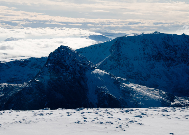 Snowdon in the snow - 2